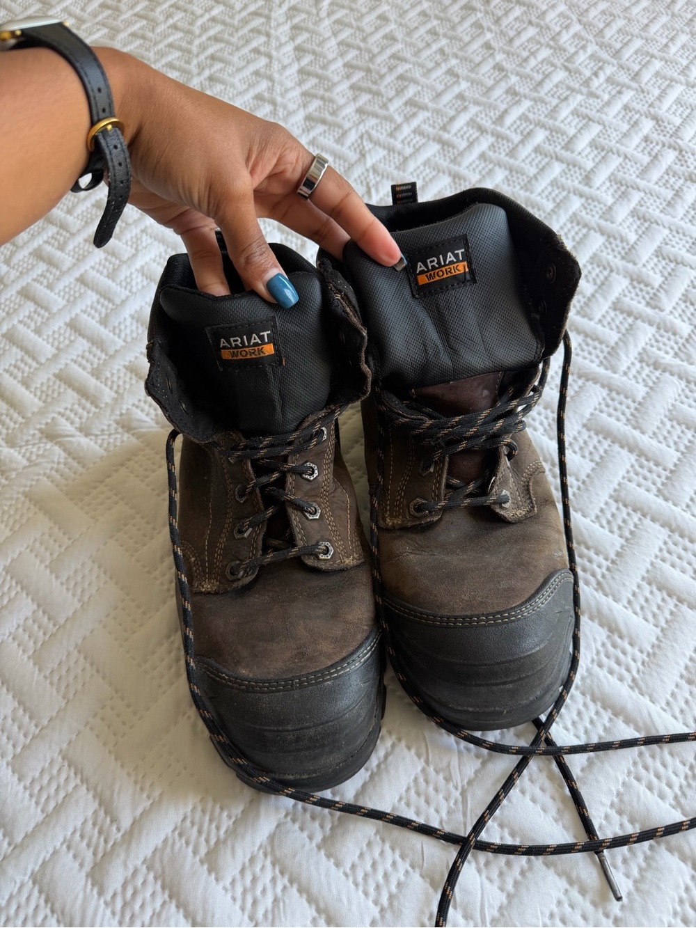 Ariat Treadfast 6” Waterproof Steel Toe Work Boots